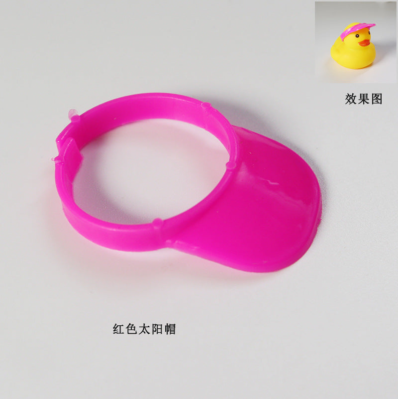 Wholesale 100pcs/pack small duck toy hat accessories